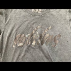 adidas holo letter shirt